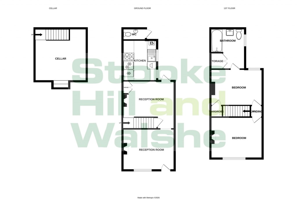 Floorplans For Cornewall Street, Hereford