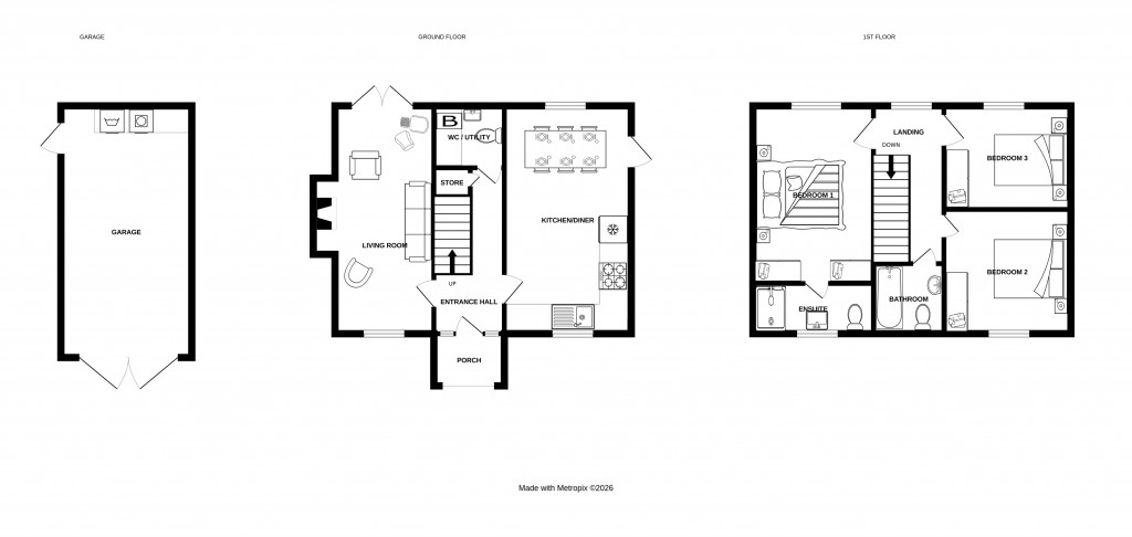 Floorplans For Winforton, Hereford