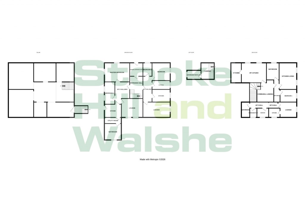 Floorplans For Rockfield Road, Hereford