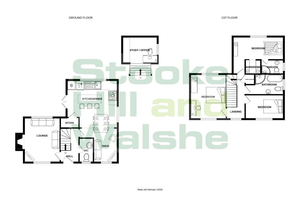 Floorplans For Little Dewchurch, Hereford