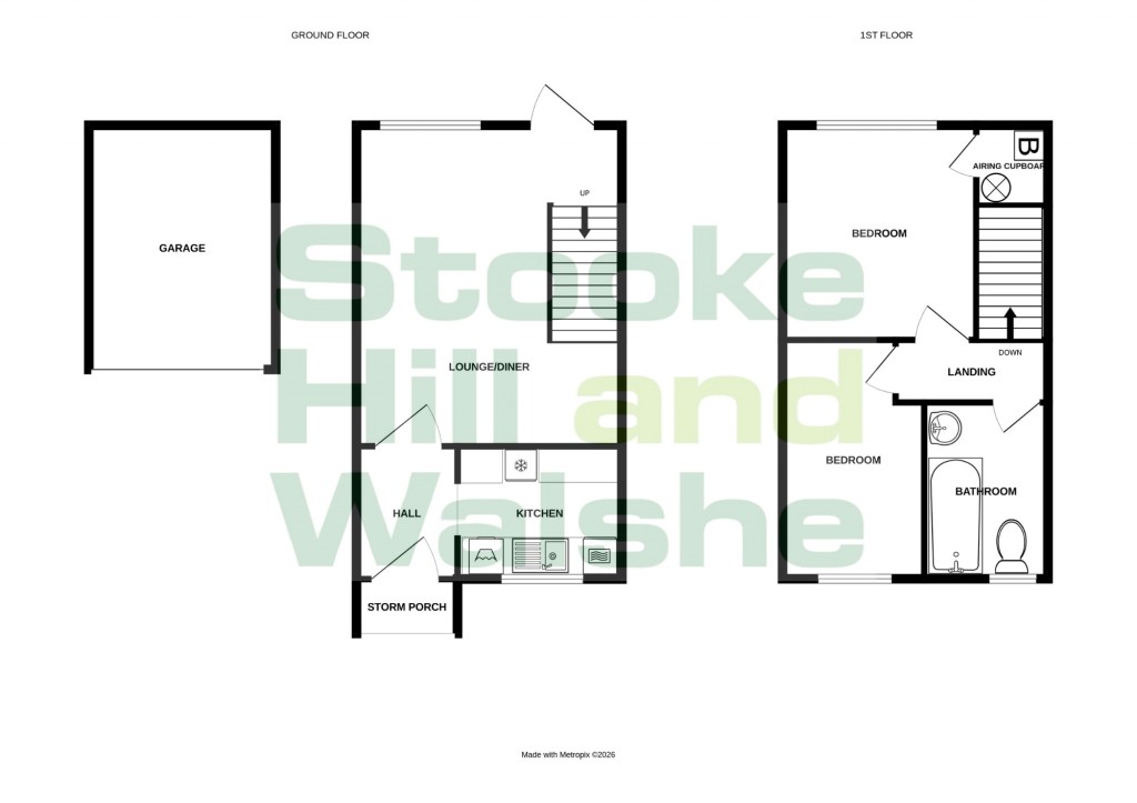 Floorplans For Balfour Close, Hereford