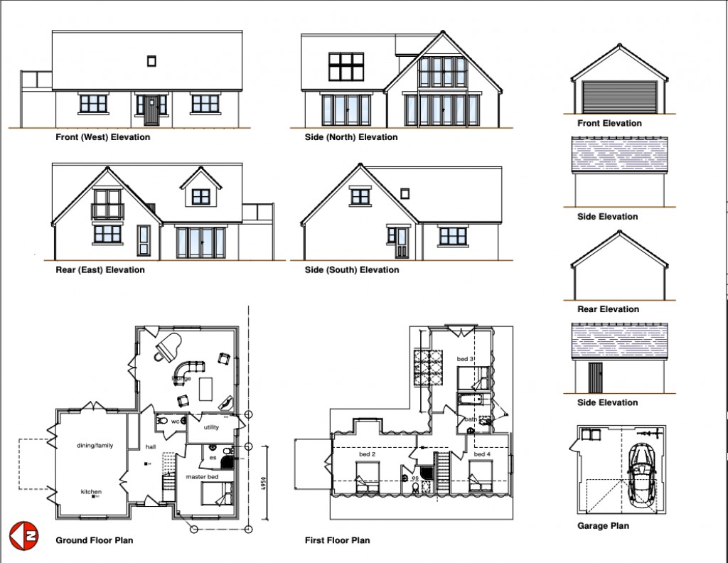 Floorplans For Lugwardine, Hereford
