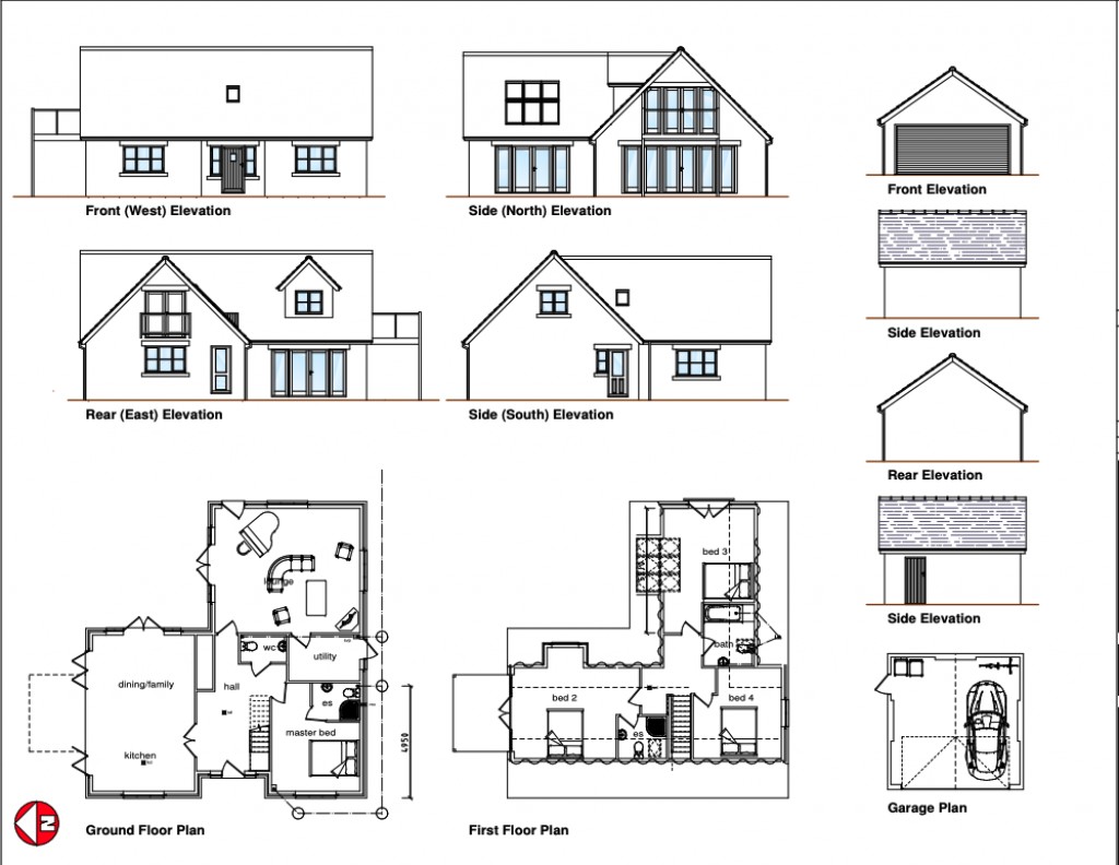 Floorplans For Lugwardine, Hereford