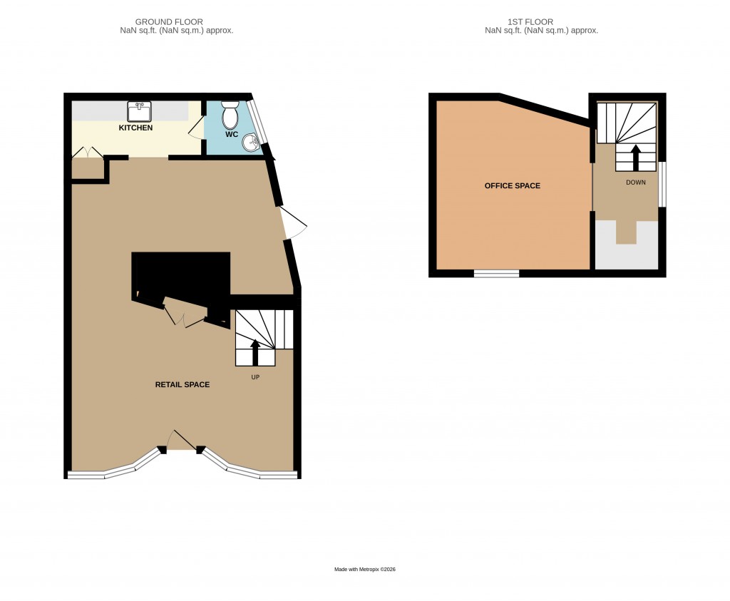 Floorplans For New Street, Ledbury, Herefordshire