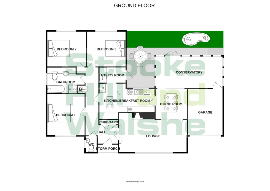 Floorplans For Bodenham, Hereford