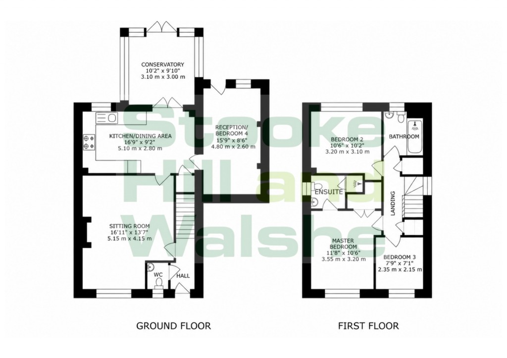 Floorplans For Lower Bullingham, Hereford