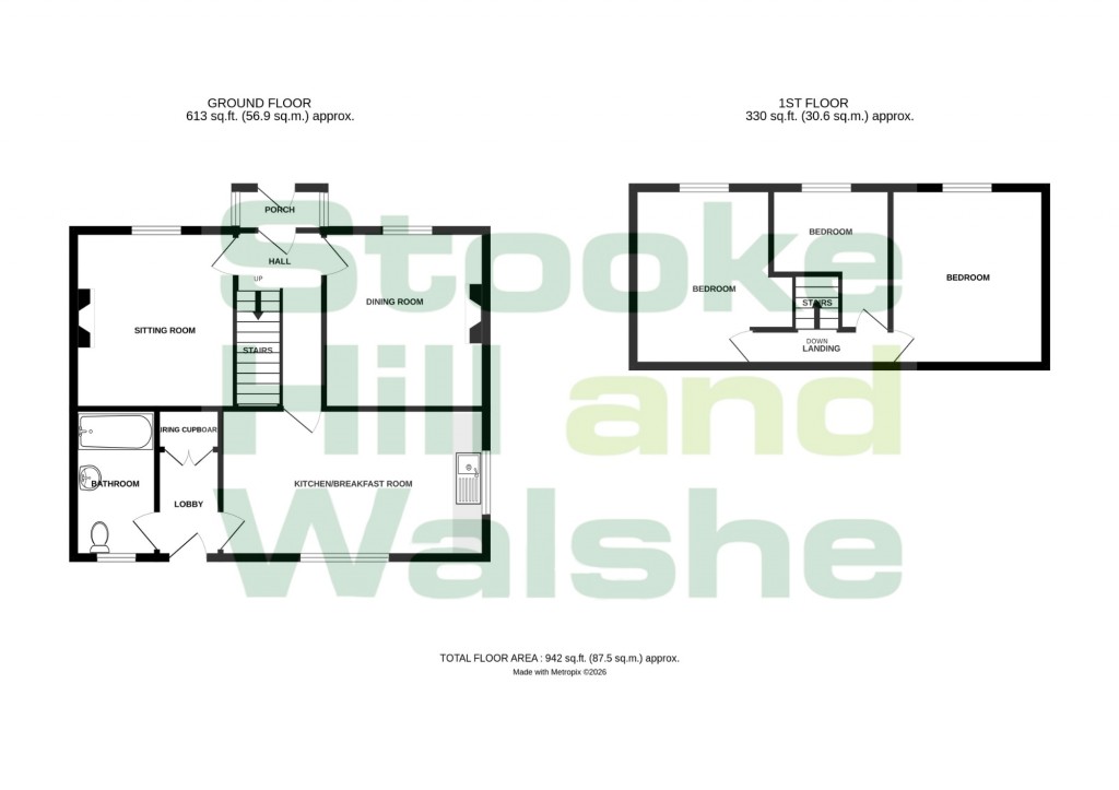 Floorplans For Almeley, Hereford