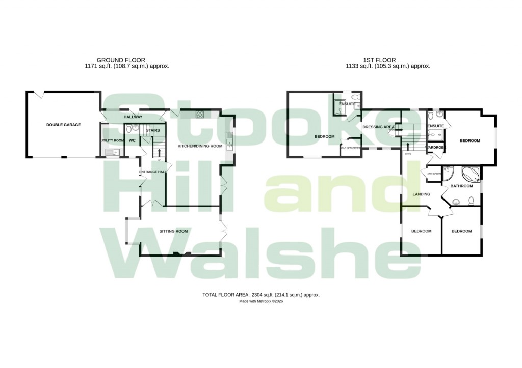 Floorplans For Holmer, Hereford