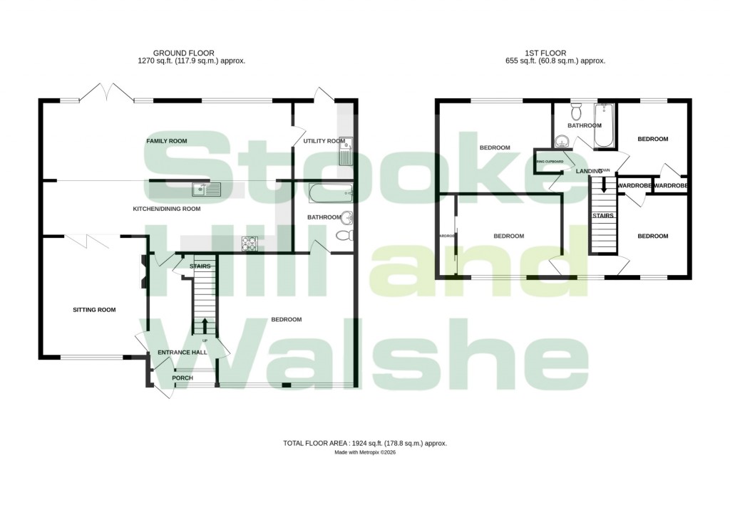 Floorplans For Moreton-on-Lugg, Hereford