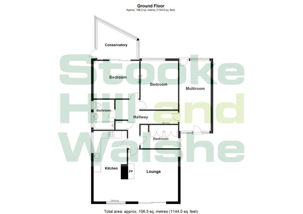 Floorplans For Scots Close, Hereford